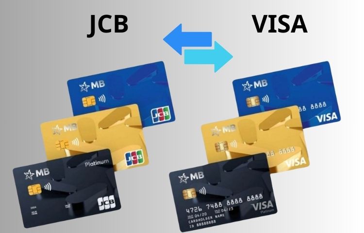 Thẻ JCB Khác Visa Như Thế Nào? Sự Khác Biệt Giữa Hai Thương Hiệu Thẻ Thanh Toán Nổi Tiếng